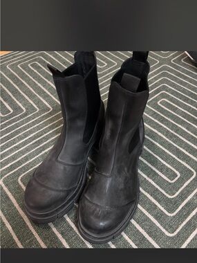 Ganni Black Men's Chelsea Rain Boots